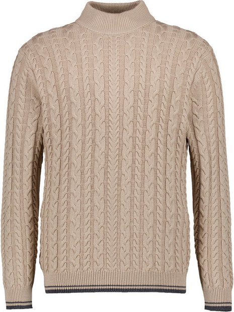 Thumbnail - OLYMP Herren Pullover beige unifarben