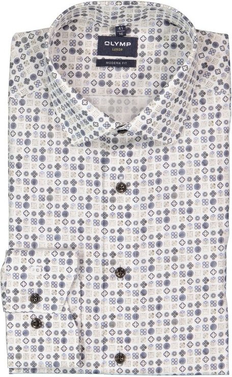 OLYMP Herren Hemd beige