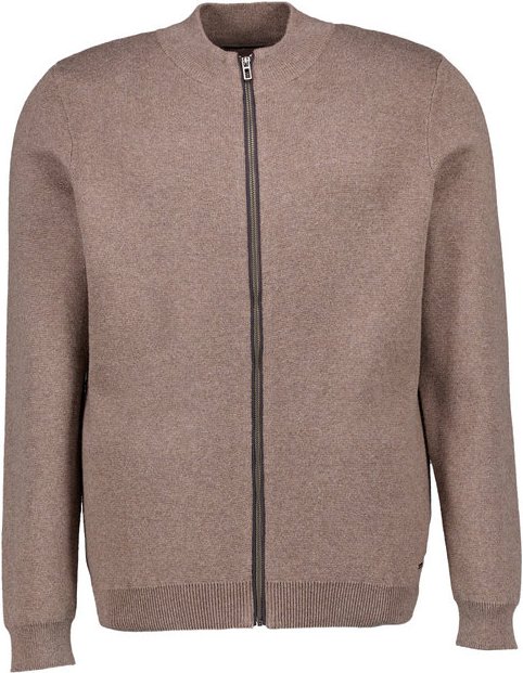 Thumbnail - RAGMAN Herren Cardigan braun unifarben