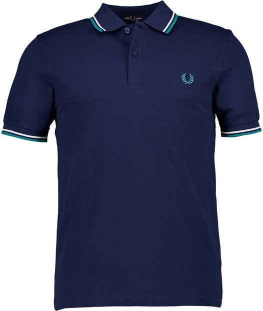 Fred Perry Herren Polo-Shirt blau