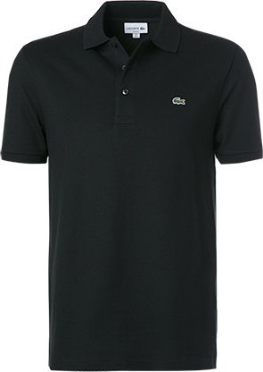 LACOSTE Herren Polo-Shirt schwarz Classic Fit
