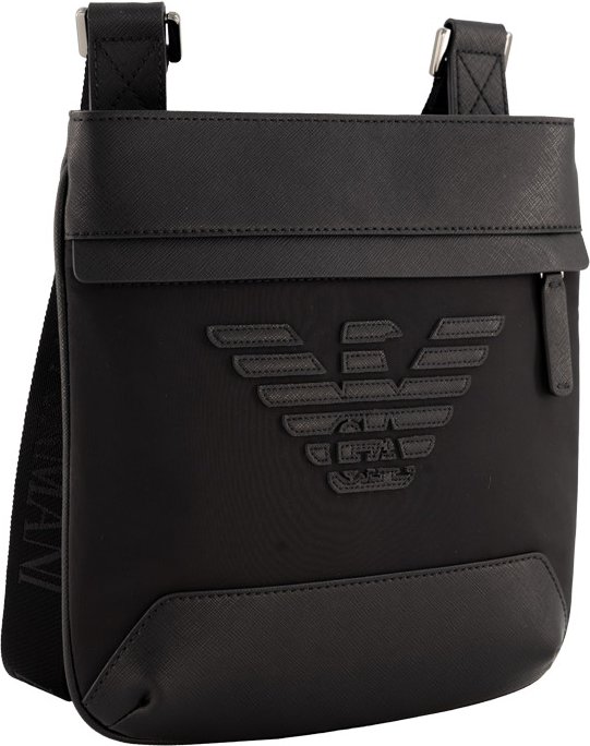 Thumbnail - EMPORIO ARMANI Herren Umhängetasche schwarz Mikrofaser/Nylon