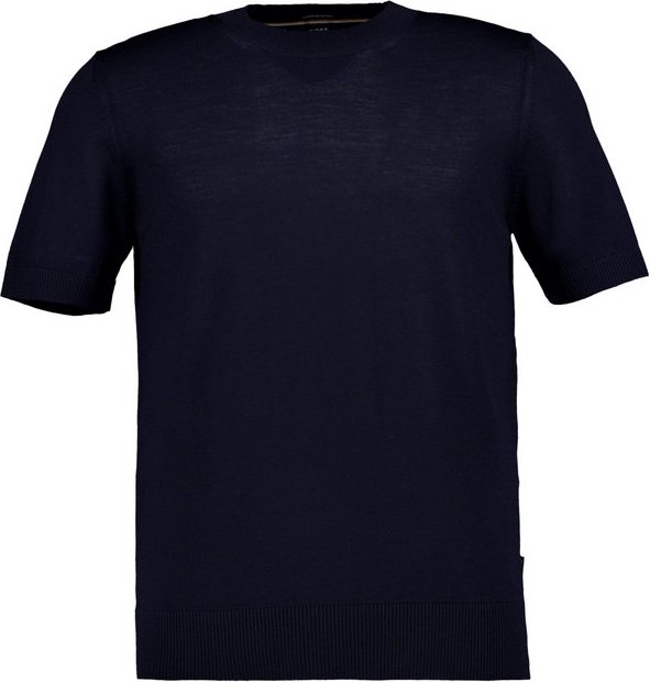 BOSS Black Herren T-Shirts blau unifarben