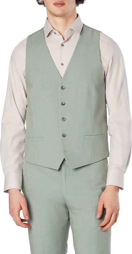 Strellson Herren Anzüge grün Slim Fit