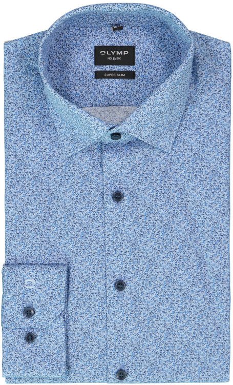 OLYMP Herren Hemd blau