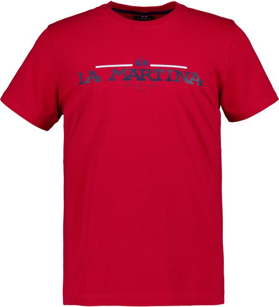 LA MARTINA Herren T-Shirts rot