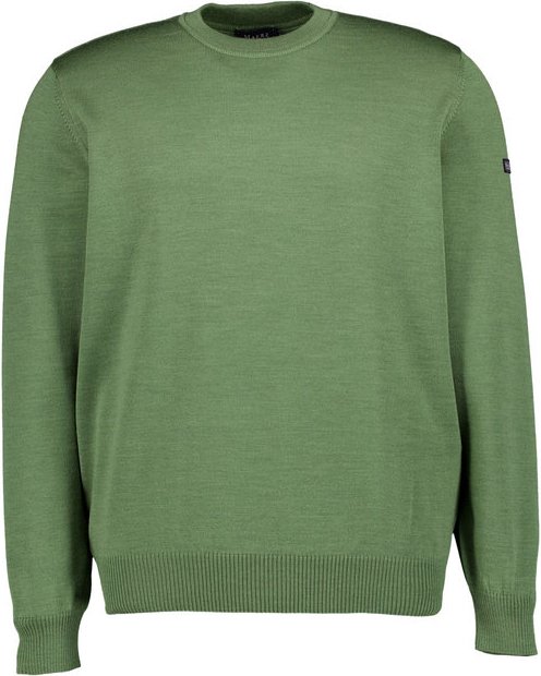 MAERZ Muenchen Herren Pullover grün unifarben