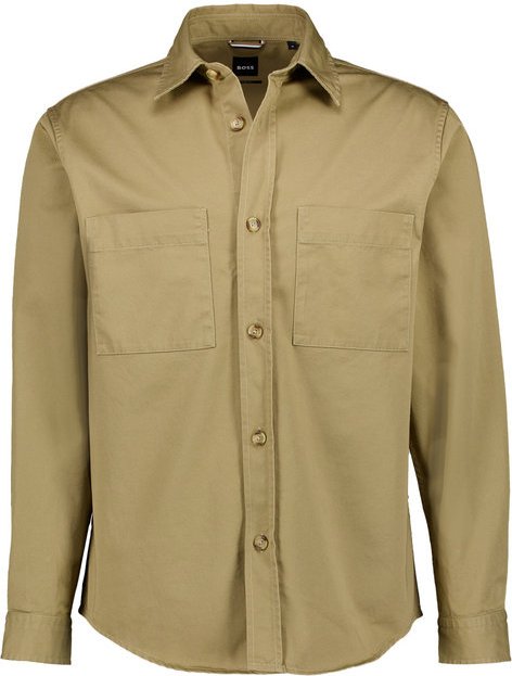 BOSS Black Herren Overshirt braun