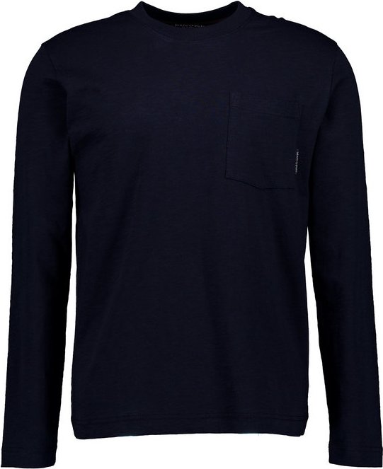 Marc O'Polo Herren Longsleeve blau