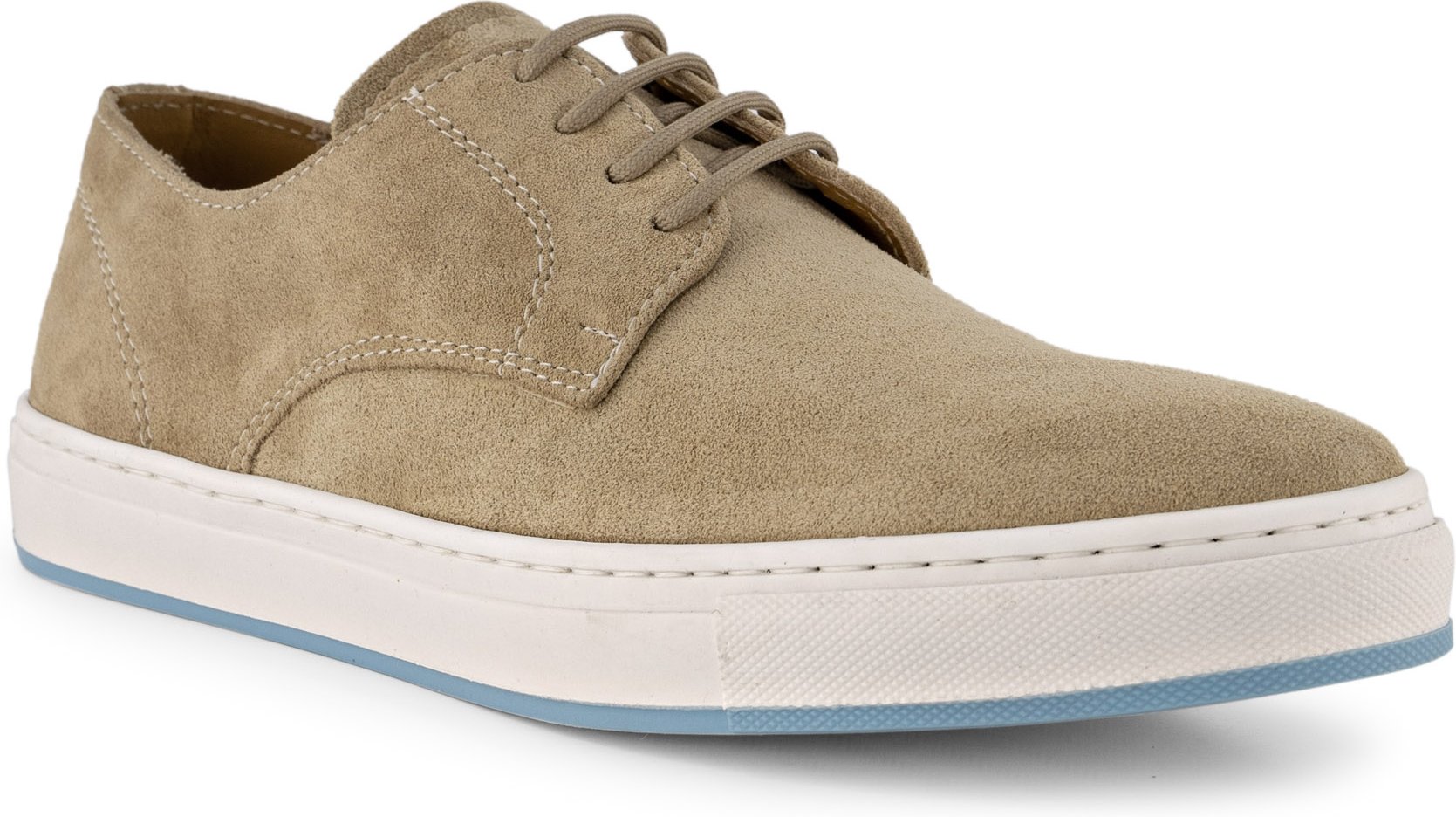 Hamlet Herren Sneaker beige Velours