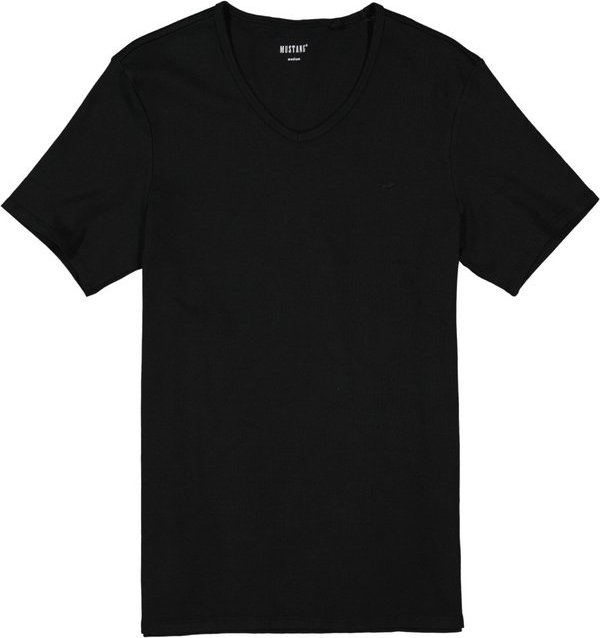 MUSTANG Herren T-Shirt schwarz