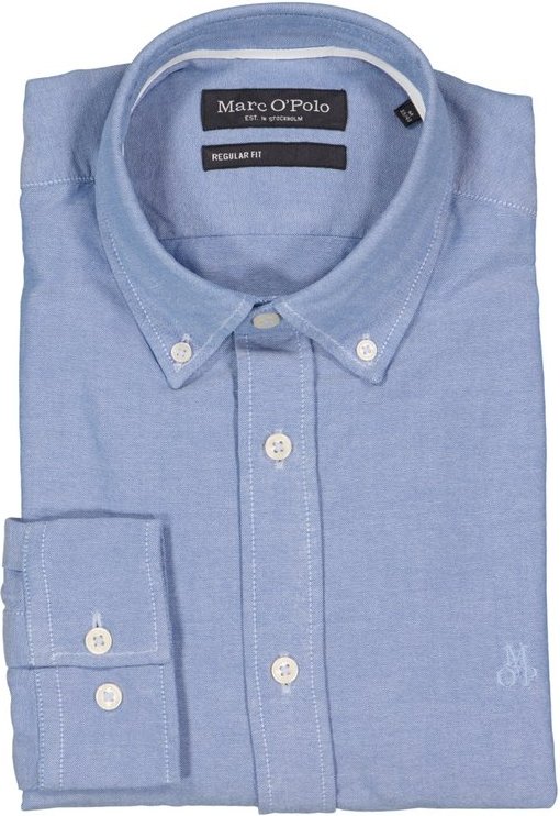Marc O'Polo Herren Hemd blau