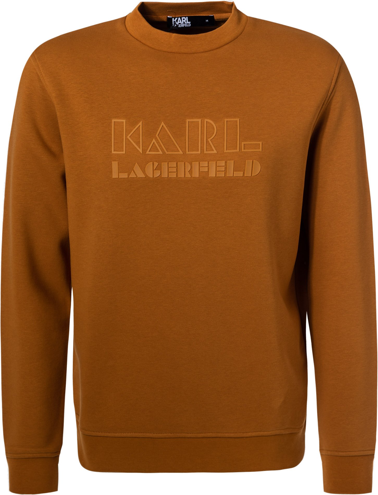 KARL LAGERFELD Herren Sweatshirt braun Logo und Motiv