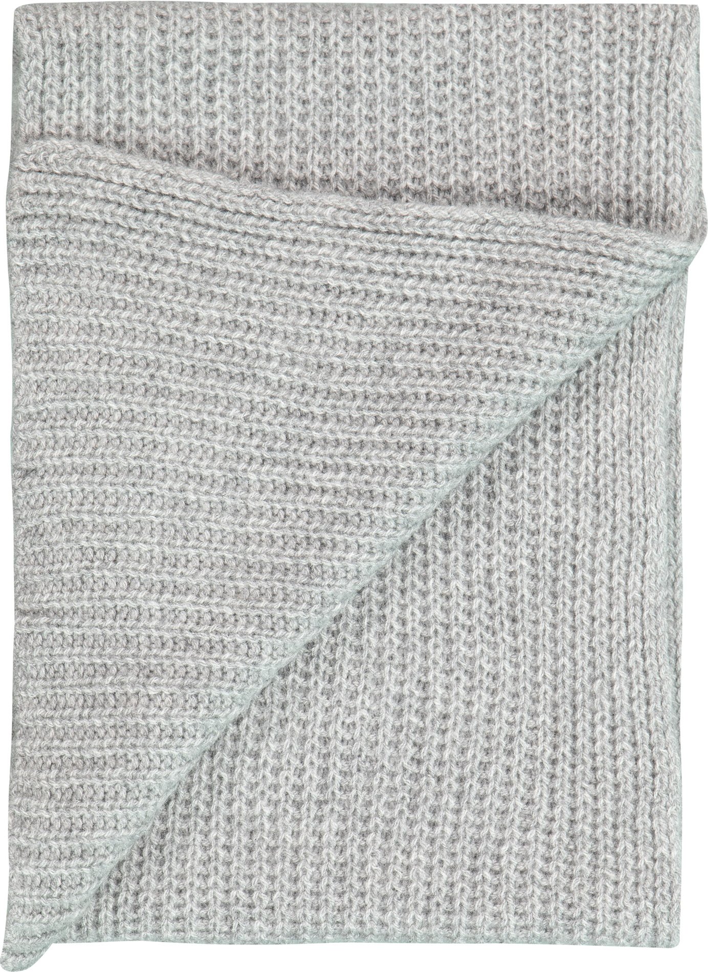 DANIELE FIESOLI Herren Schal grau Kashmere-Wolle