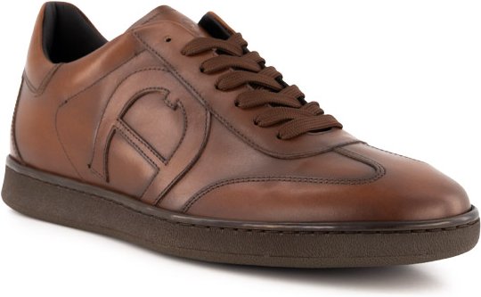 AIGNER Herren Sneaker braun Glattleder