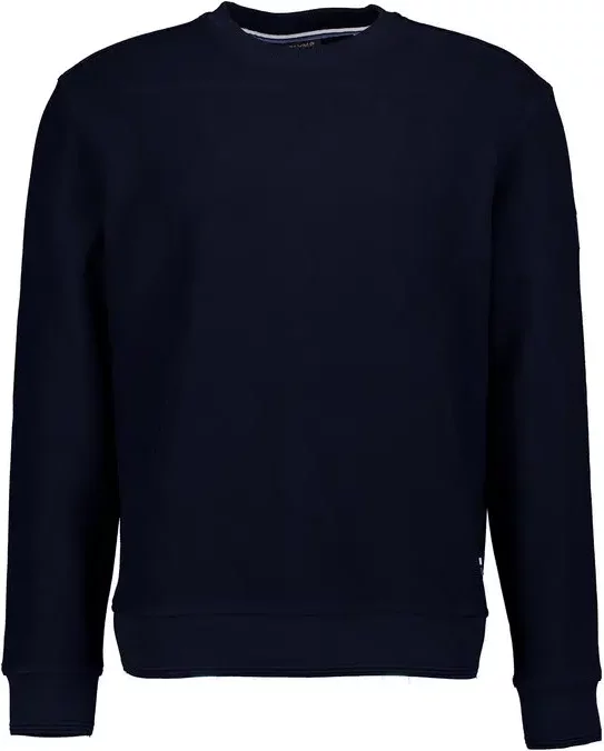 Thumbnail - OLYMP Herren Sweatshirt blau unifarben