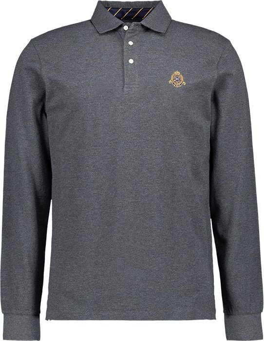 HACKETT Herren Polo-Shirt grau Classic Fit