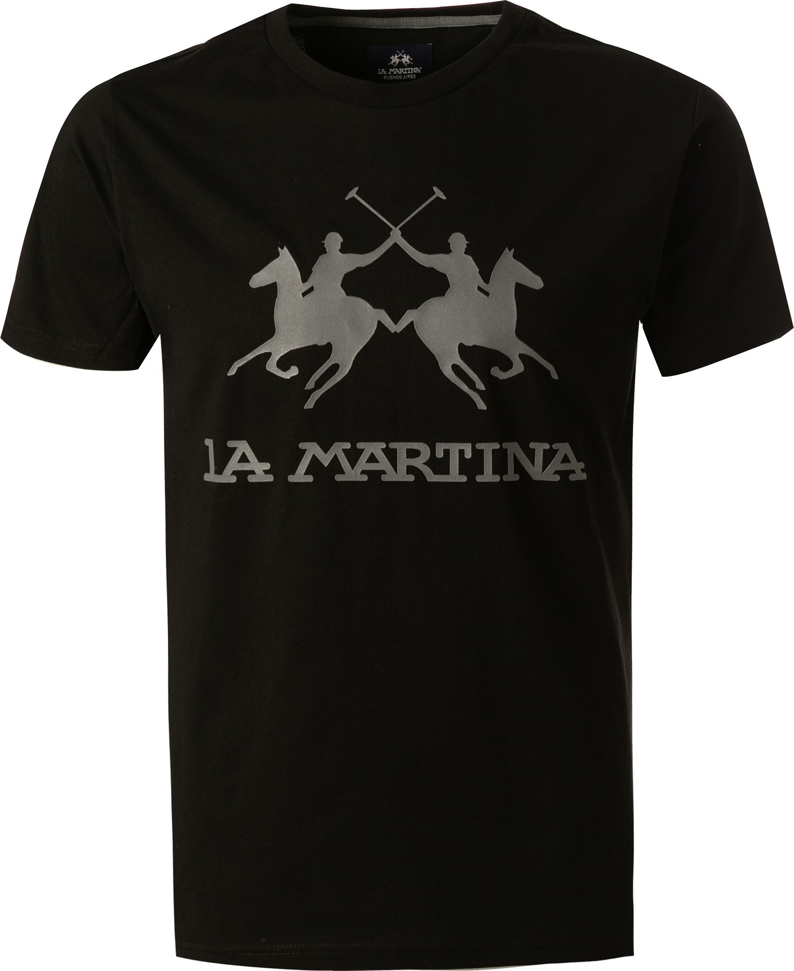 LA MARTINA Herren T-Shirt schwarz