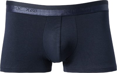 HOM Herren Trunk blau Viskose/Modal unifarben