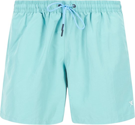 HACKETT Herren Badeshorts grün unifarben