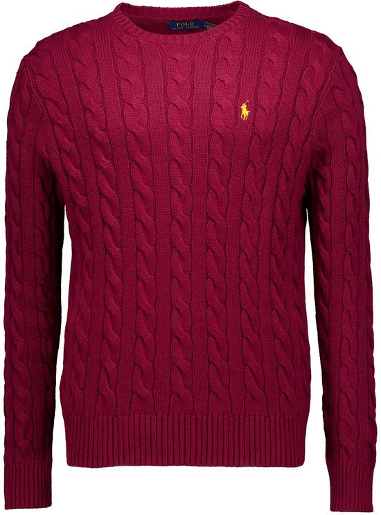Thumbnail - Polo Ralph Lauren Herren Pullover rot unifarben