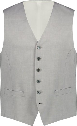 JOOP! Herren Weste grau Slim Fit