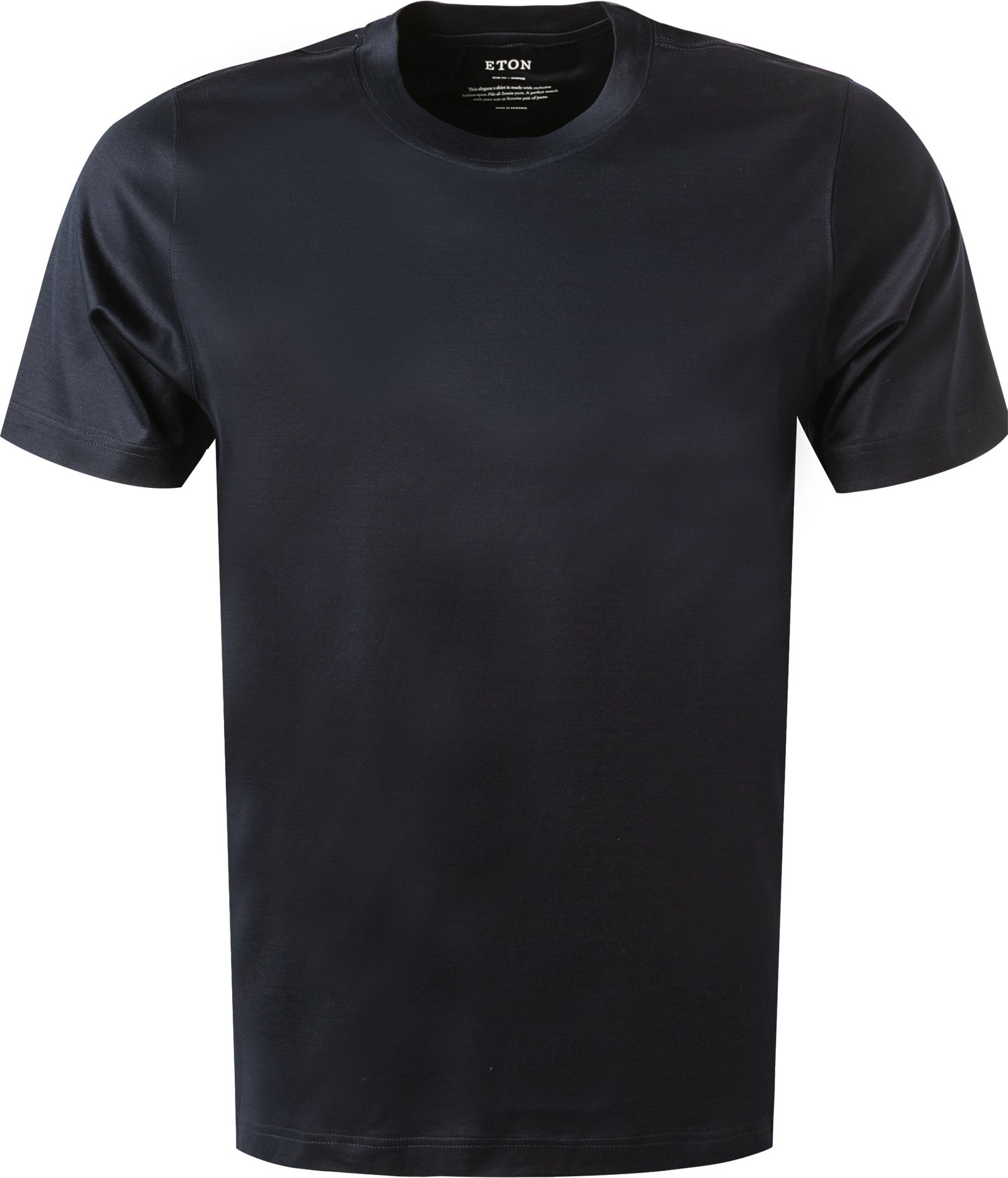 ETON Herren T-Shirt blau Slim Fit