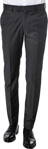 KARL LAGERFELD Herren Hose grau meliert