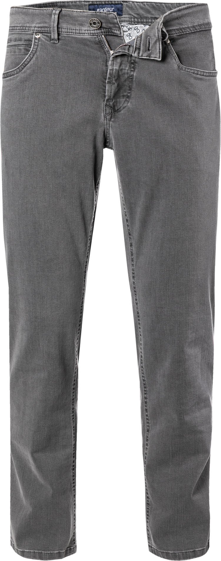 GARDEUR Herren Jeans grau