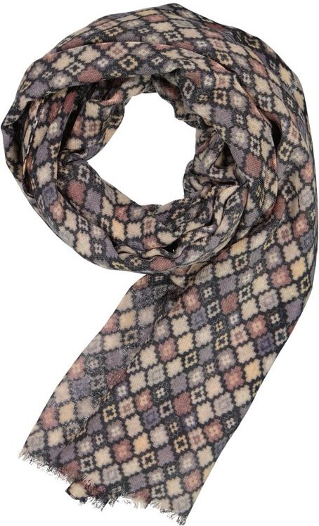 Thumbnail - DANTE Herren Schal braun Woll-Stoff