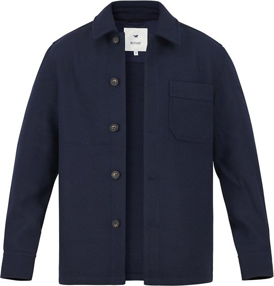 Thumbnail - MUSTANG Herren Overshirt blau