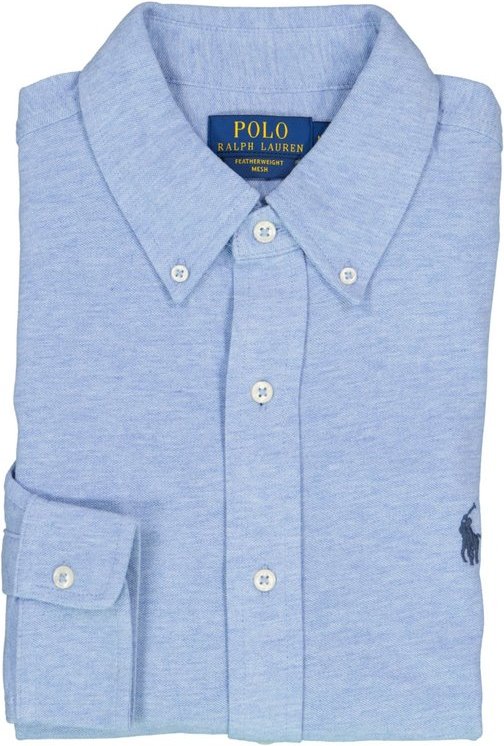 Polo Ralph Lauren Herren Hemd blau meliert