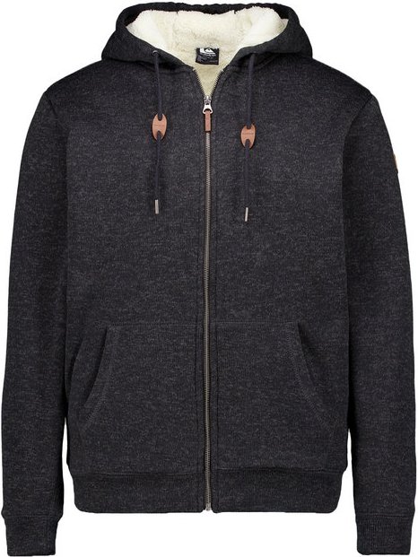 Quiksilver Herren Strickjacke schwarz unifarben