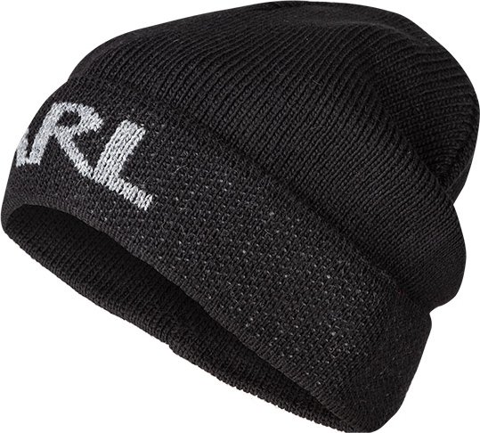 KARL LAGERFELD Herren Mütze grau Woll-Stoff