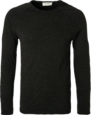 Thumbnail - American Vintage Herren Longsleeve grau meliert