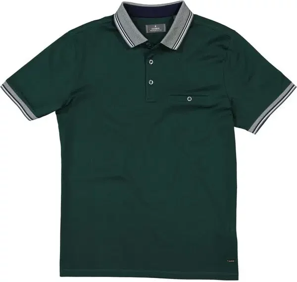 RAGMAN Herren Polo-Shirt grün
