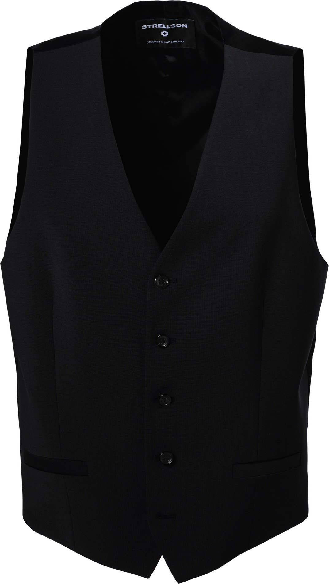 Strellson Herren Weste schwarz
