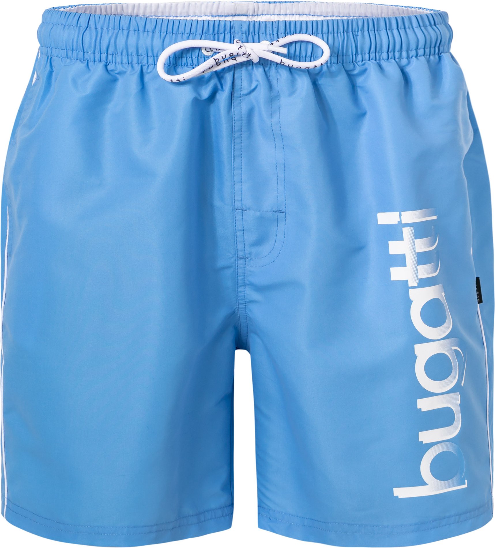 Thumbnail - bugatti Herren Badeshorts blau Mikrofaser Mit Prints