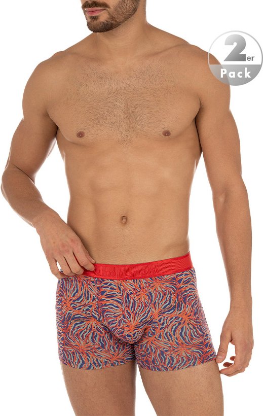 bruno banani Herren Unterwäsche rot Baumwolle & Mix Gemustert,unifarben,Geprintet