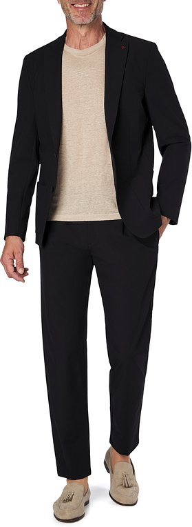 Thumbnail - ROY ROBSON Herren Anzug schwarz Slim Fit