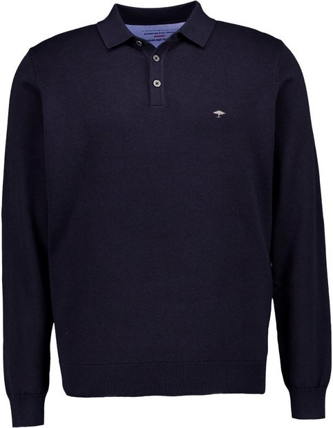 Thumbnail - Fynch-Hatton Herren Pullover blau unifarben