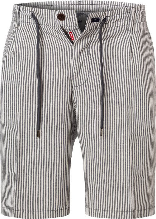 JOOP! Herren Shorts grau gestreift