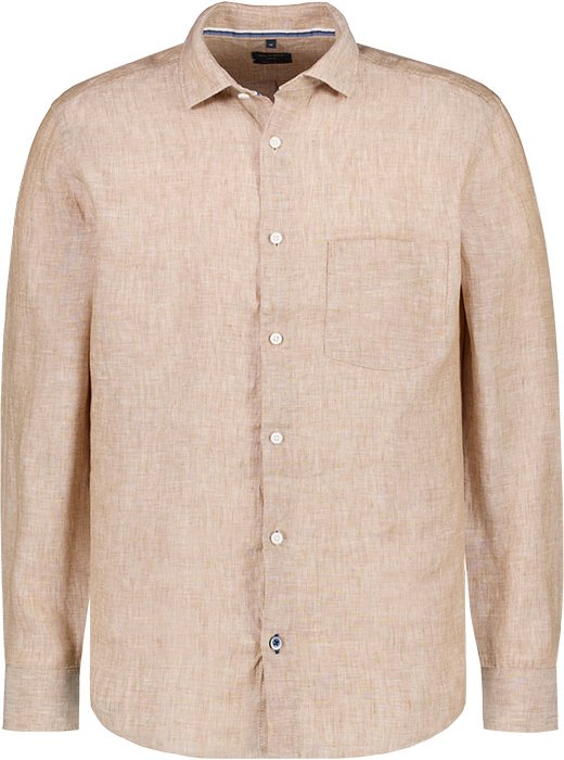 OLYMP Herren Hemd beige