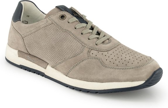 Thumbnail - Sioux Herren Sneaker grau Velours