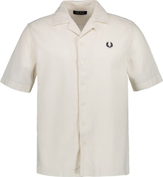 Thumbnail - Fred Perry Herren Kurzarmhemd weiß