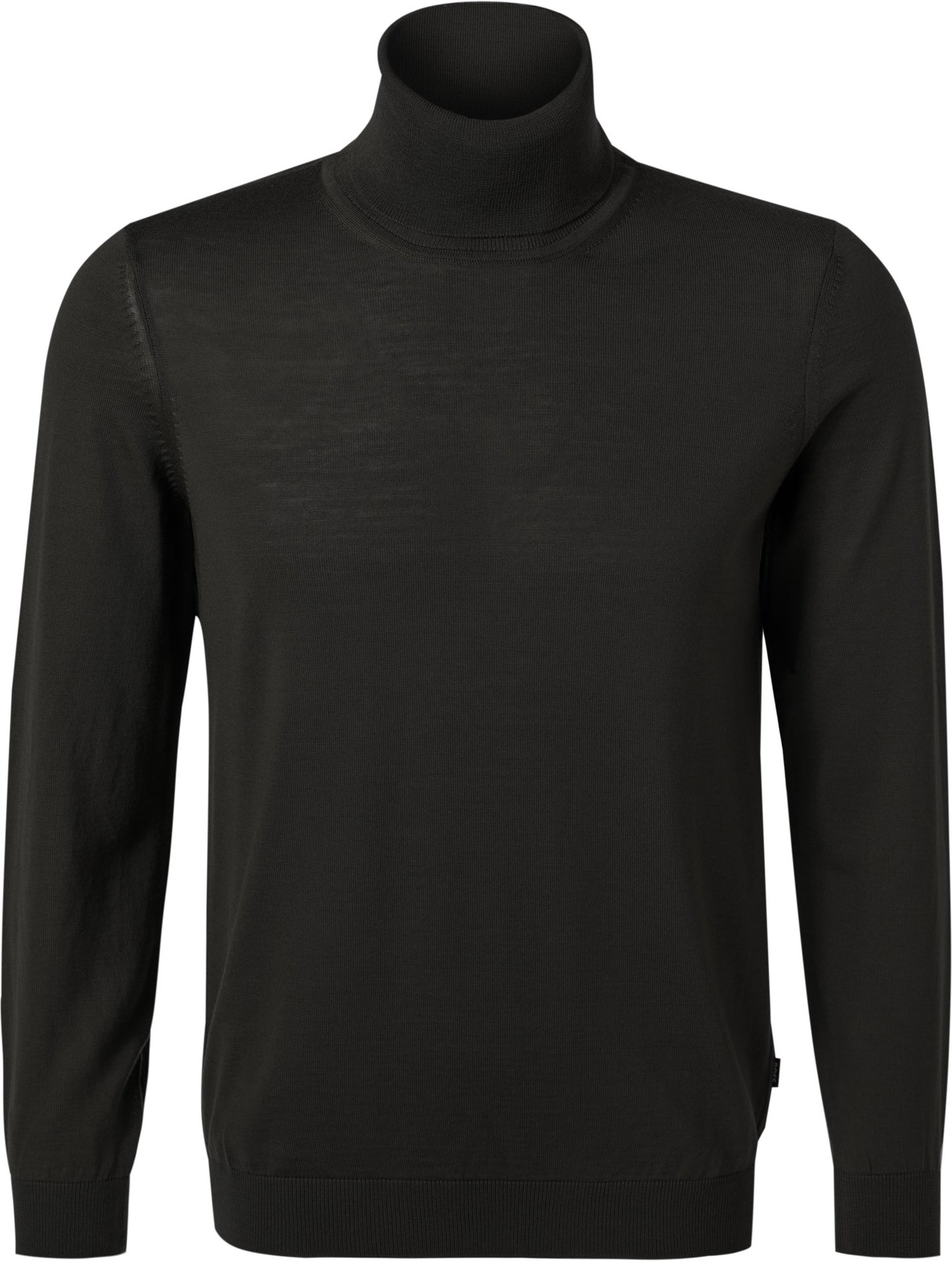 Thumbnail - BOSS Black Herren Pullover schwarz unifarben