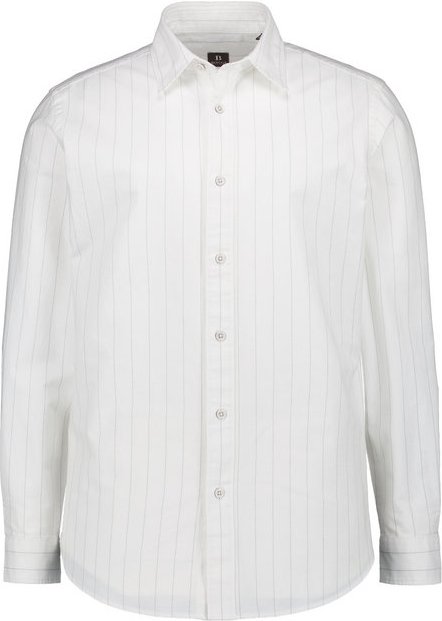 BOGGI MILANO Herren Hemd weiß