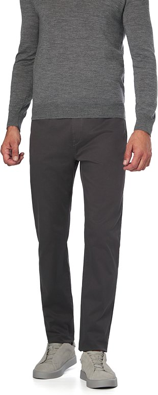 Thumbnail - BOSS Black Herren Hose grau Slim Fit