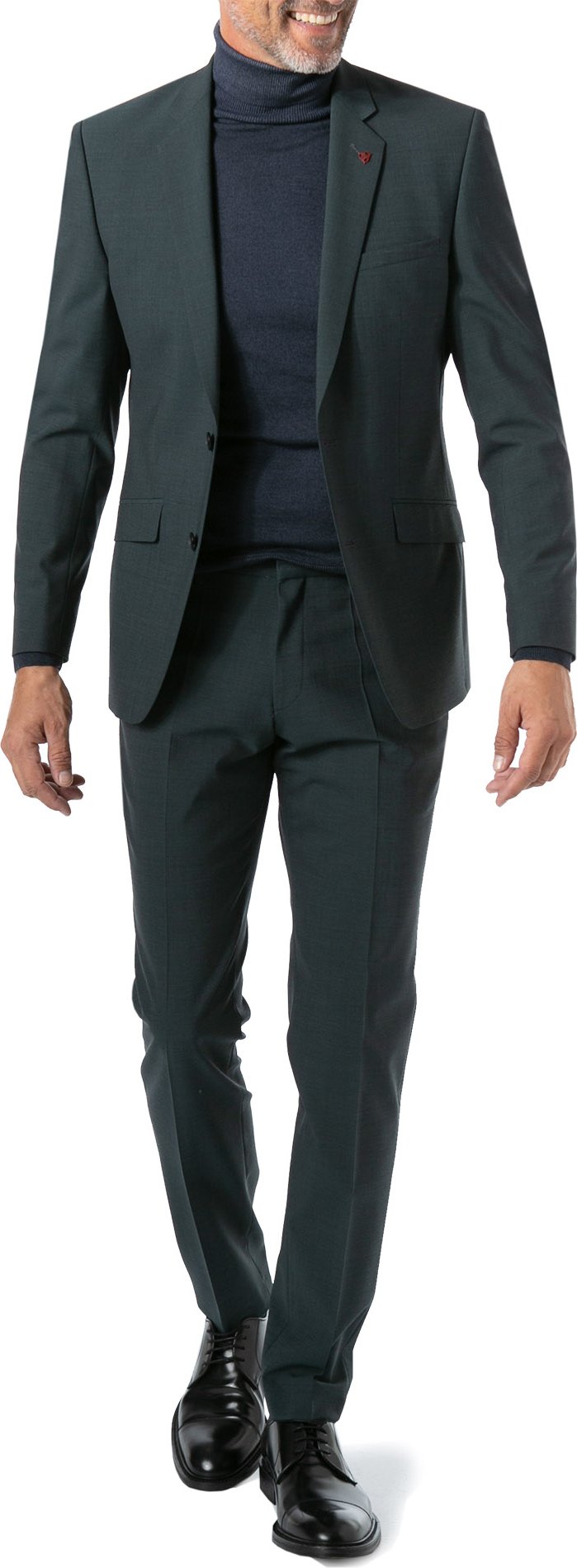 Thumbnail - ROY ROBSON Herren Anzug grün Slim Fit