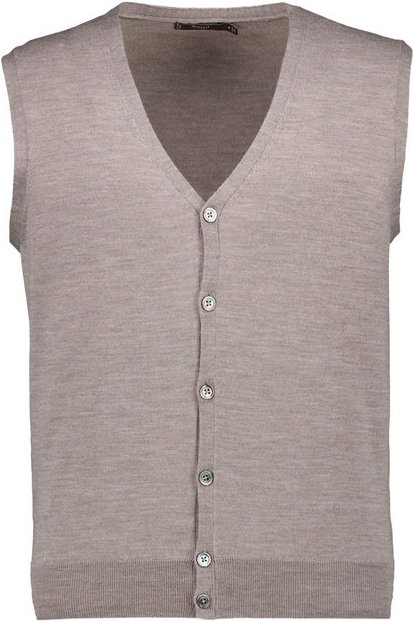 BOGGI MILANO Herren Pullover beige unifarben